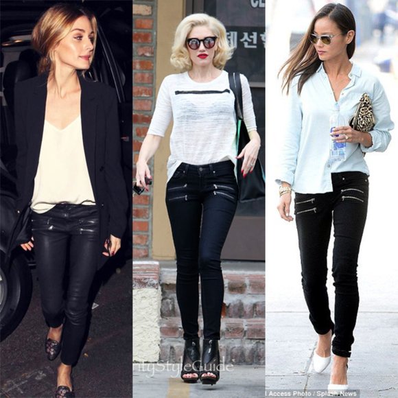 PAIGE Denim - Paige Celebrity Fave Edgemont Jeans in Black